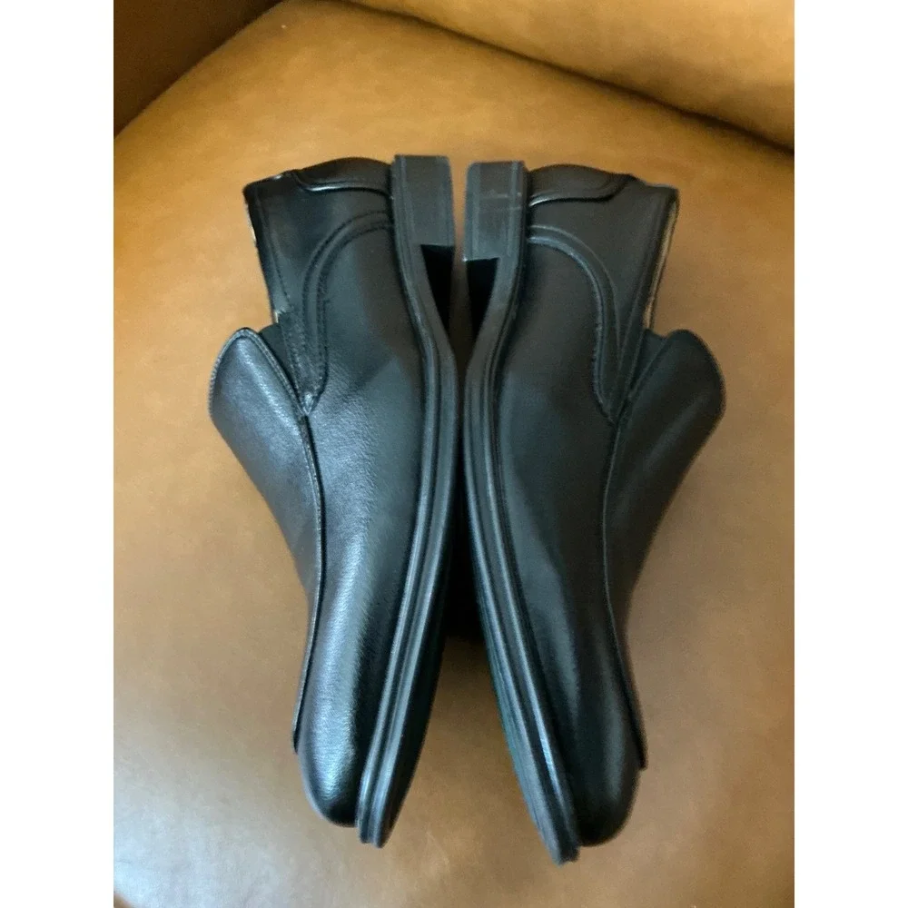 Vance Co Emilio Loafers Mens Size 10 Black Slip On Dress Shoes